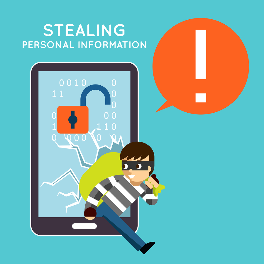 Stealing personal information from your mobile phone