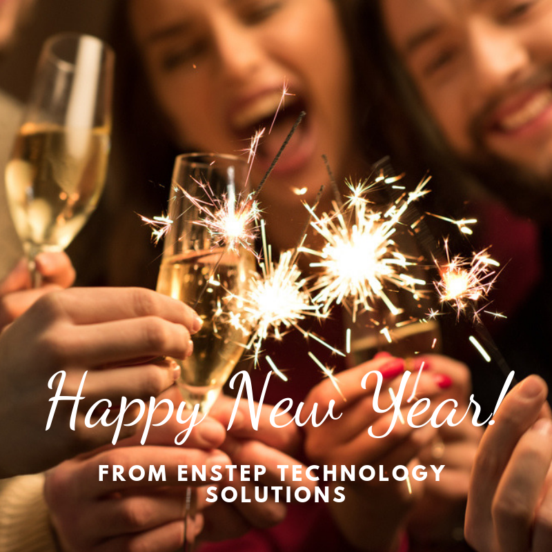 Happy New Year from Enstep, IT Services, Baytown, TX