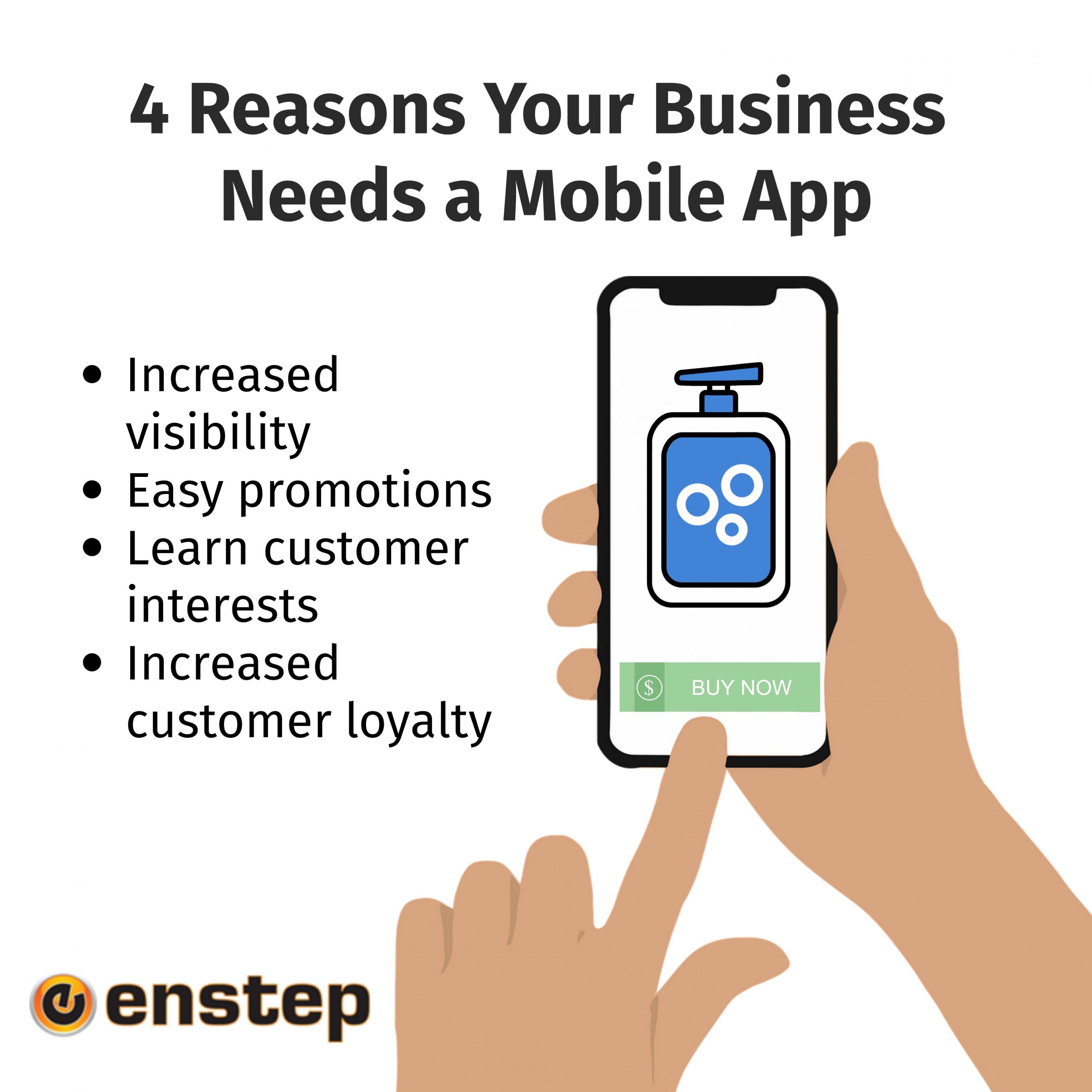 110920 why to make mobile app for business | enstep technology solutions