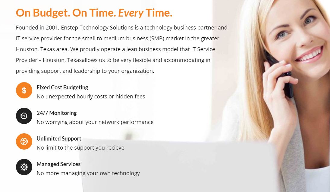 Enstep Website Design