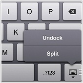 Split keyboard